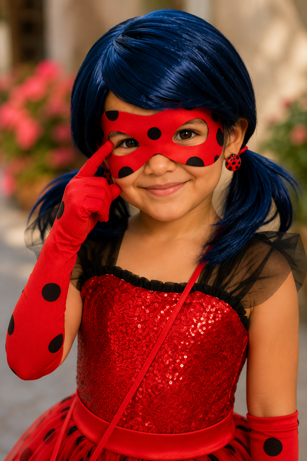 Miraculous Ladybug Superhero Tutu Dress Costume Set