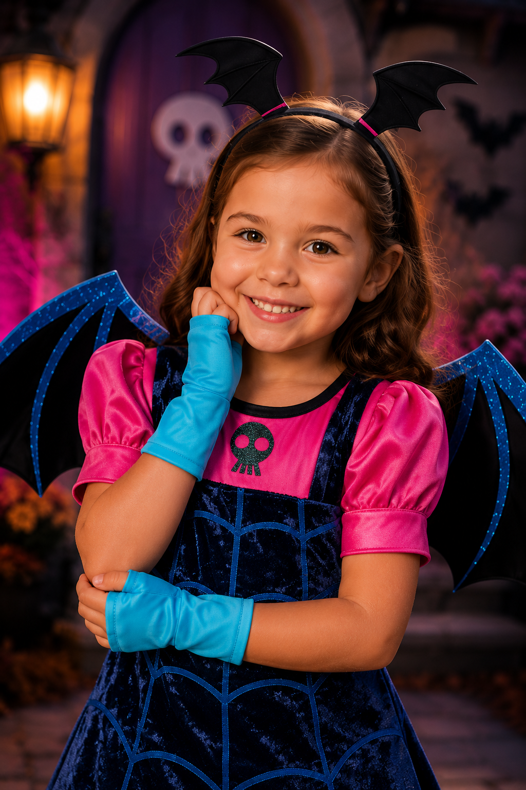 Vampirina Vampire Dress Costume & Accessory Set