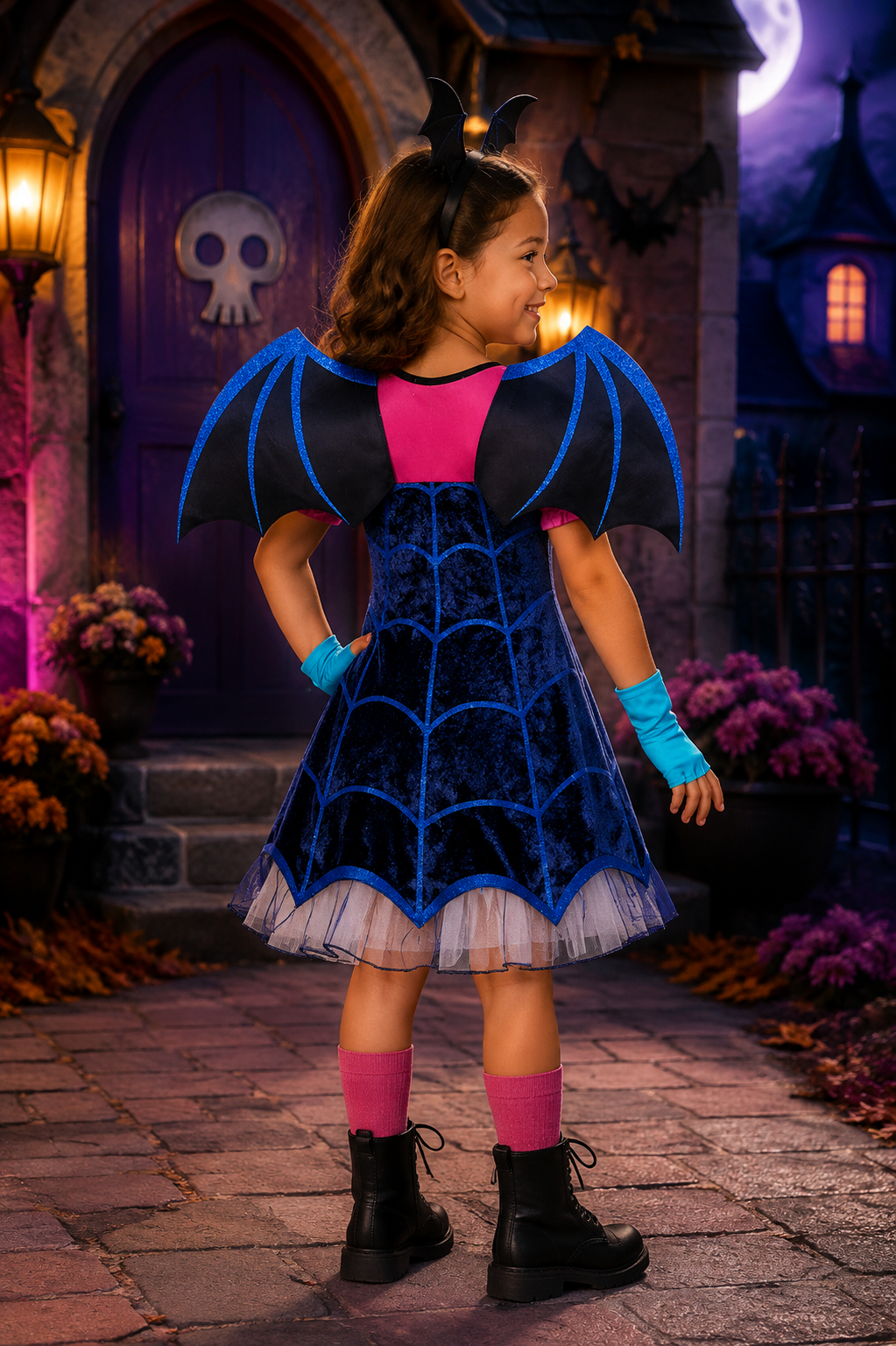 Vampirina Vampire Dress Costume & Accessory Set
