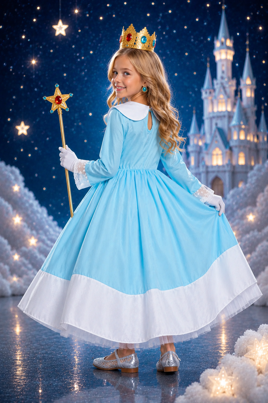 Rosalina Star Princess Dress & Deluxe Accessory Set