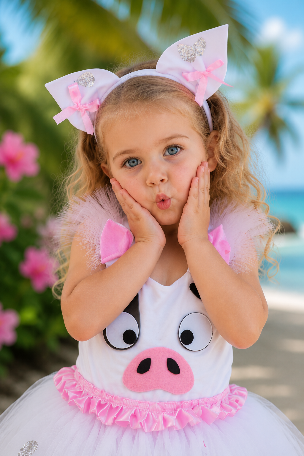 Pua’s Island Adventure Tutu Dress & Headband Set