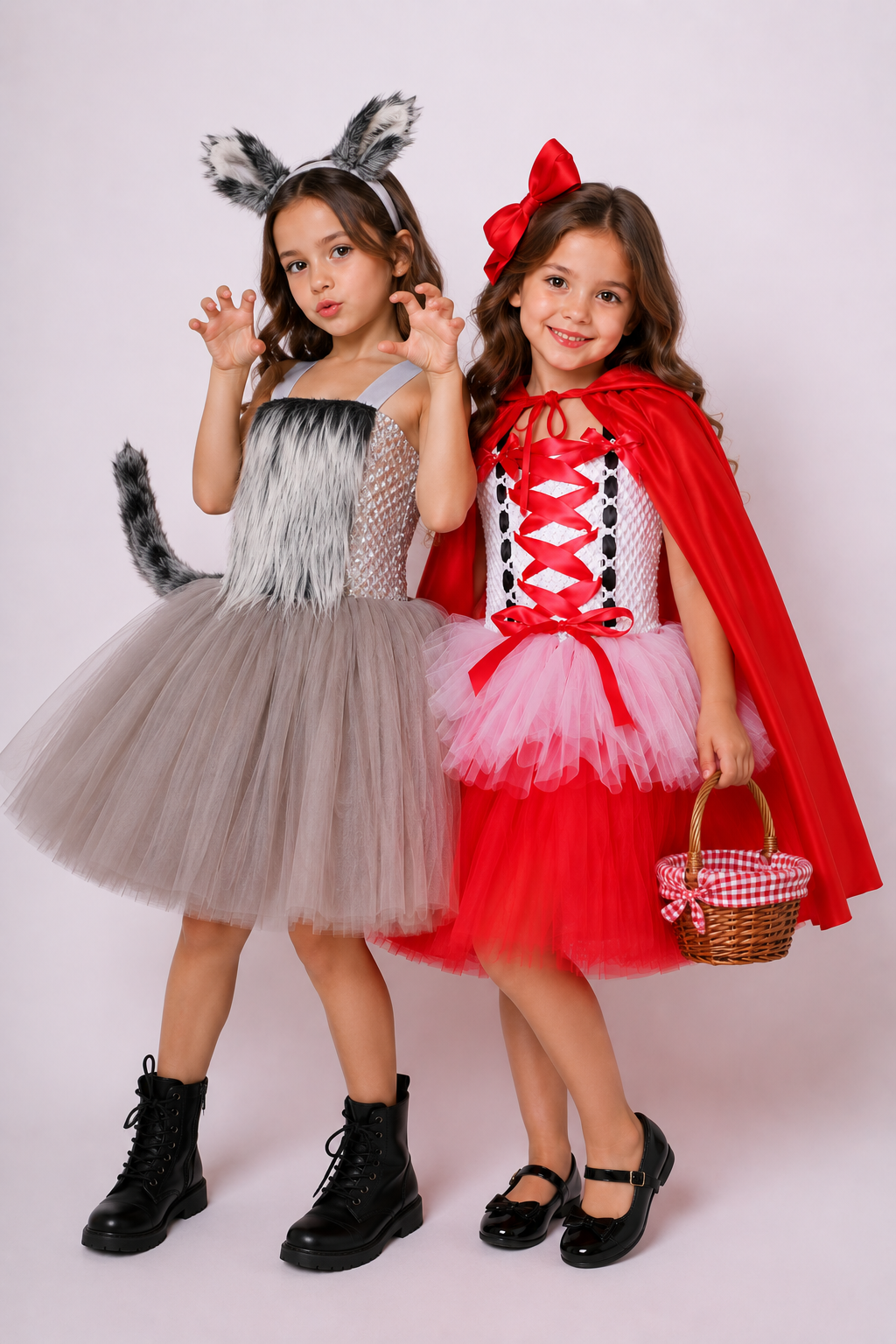 Little Red’s Woodland Adventure Tutu Dress & Cape Set