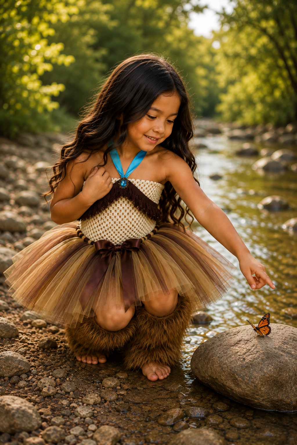 Pocahontas’ Woodland Spirit Tutu Dress