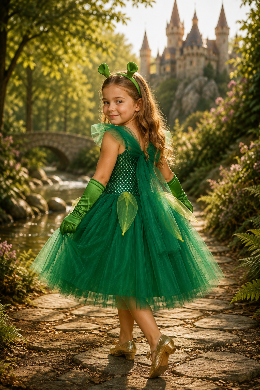 Ogre Princess Fiona Tutu Dress & Accessory Set