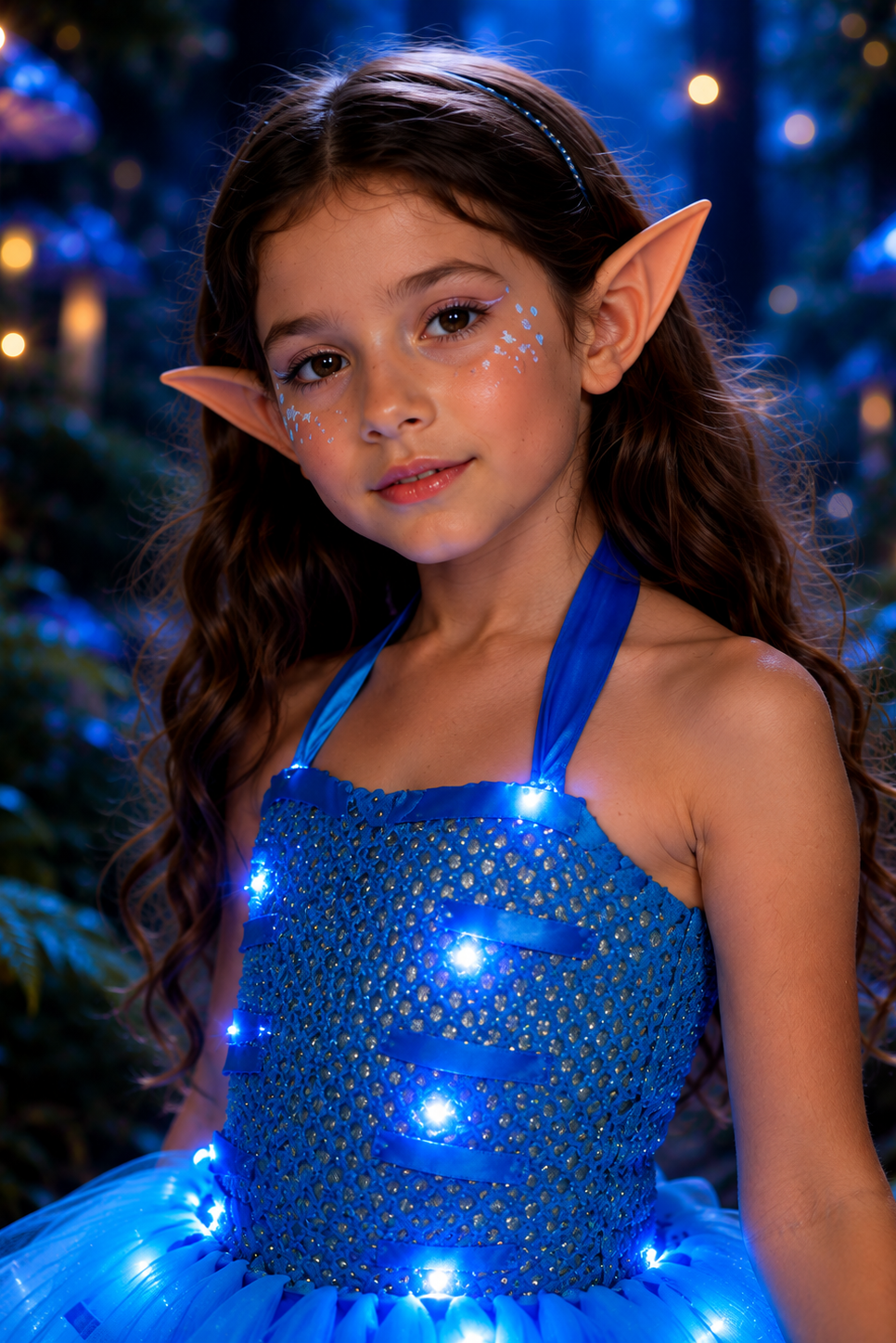 Avatar Enchanted Forest LED Tutu Dress & Elf Ear Set
