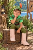 Peter Pan Neverland Adventure Boys Costume & Accessory Set