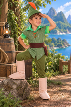 Peter Pan Neverland Adventure Boys Costume & Accessory Set