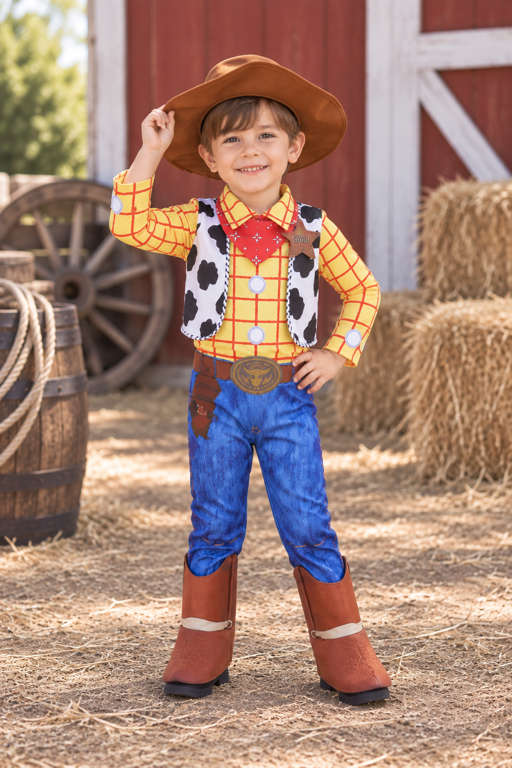 Woody Toy Story Cowboy Adventure Boys Costume & Accessory Set