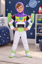Buzz Lightyear Toy Story Space Ranger Adventure Boys Costume & Wing Set