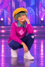 Baby Saja KPop Demon Hunters Heartbreaker Boys Costume & Wig Set