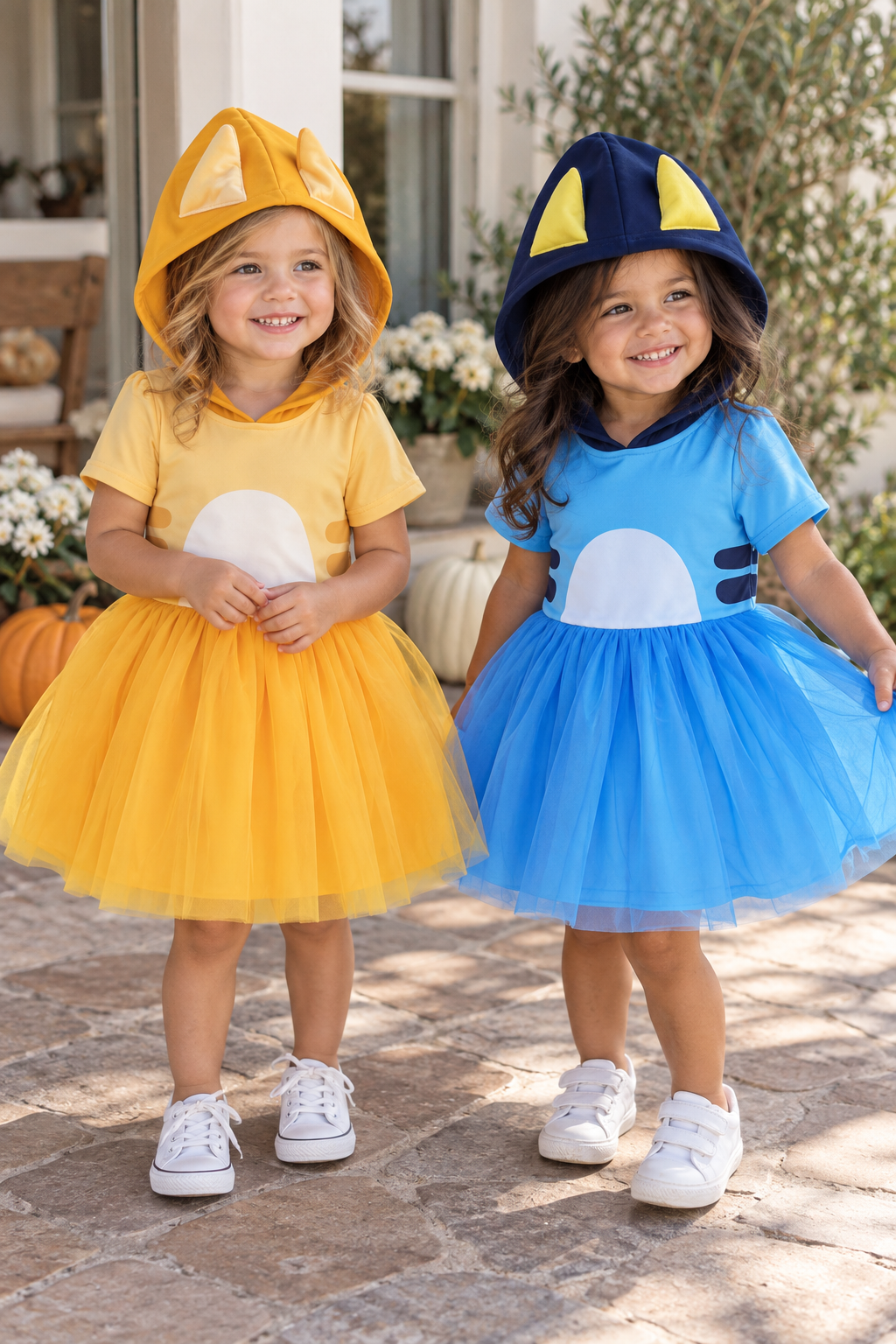 Bluey & Bingo Puppy Pals Hooded Tutu Dress Collection
