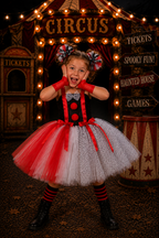 Pennywise's Spooky Circus Tutu Dress & Accessory Set