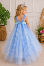 Elsa Snowflake Princess Tutu Dress & Royal Accessory Set