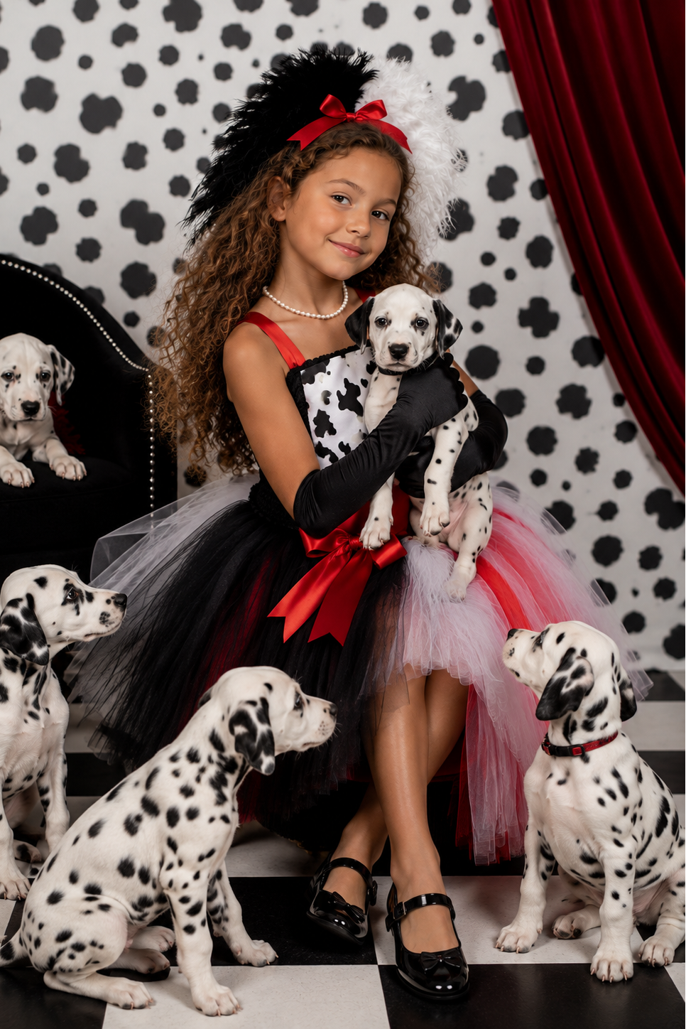Diva of Dots Tutu Dress Set