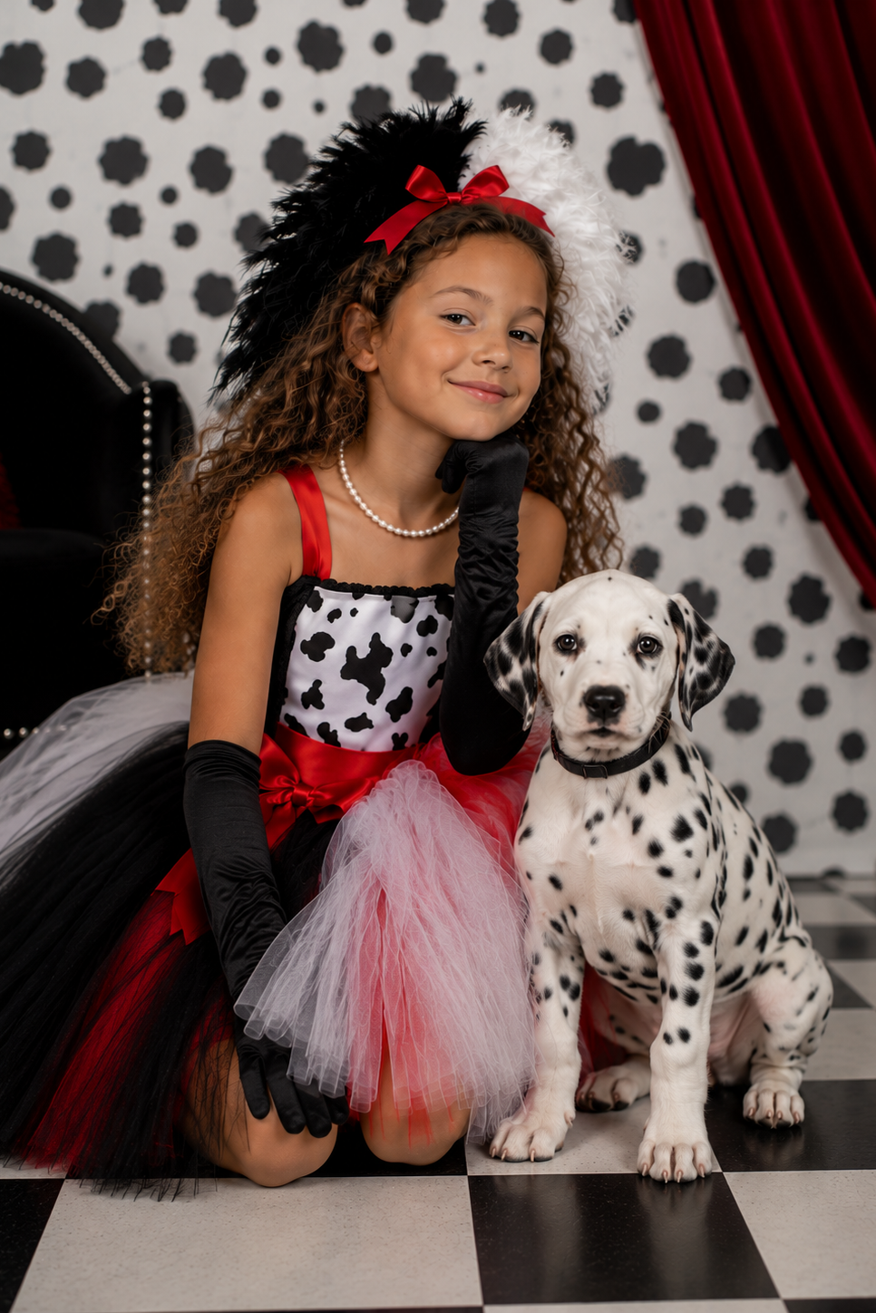 Diva of Dots Tutu Dress Set
