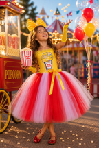 Poppin' Sweet Popcorn Princess Tutu Dress & Accessory Set