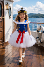 Little Captain Twirl Dress Set