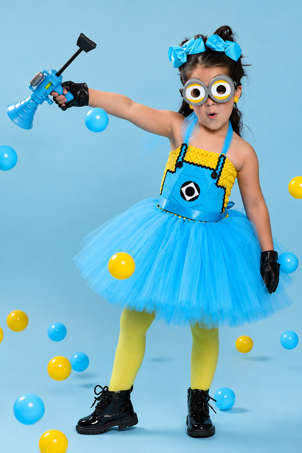 Minion Banana Adventure Tutu Dress & Accessory Set