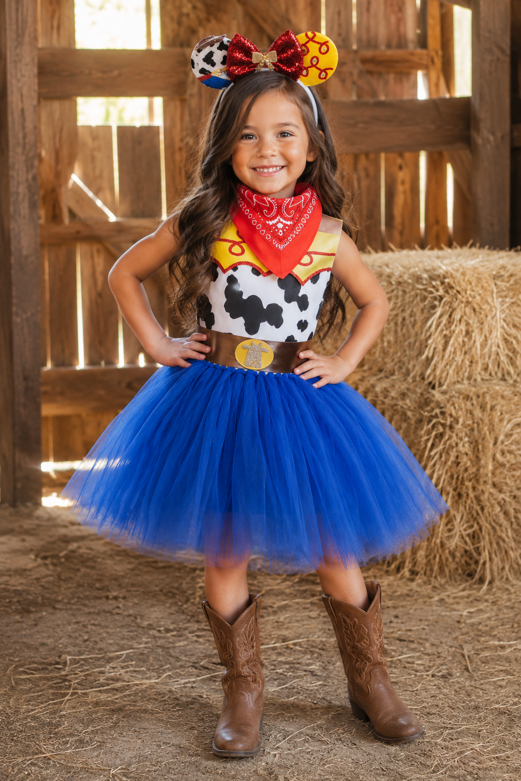 Jessie’s Rodeo Adventure Tutu Dress & Accessory Set