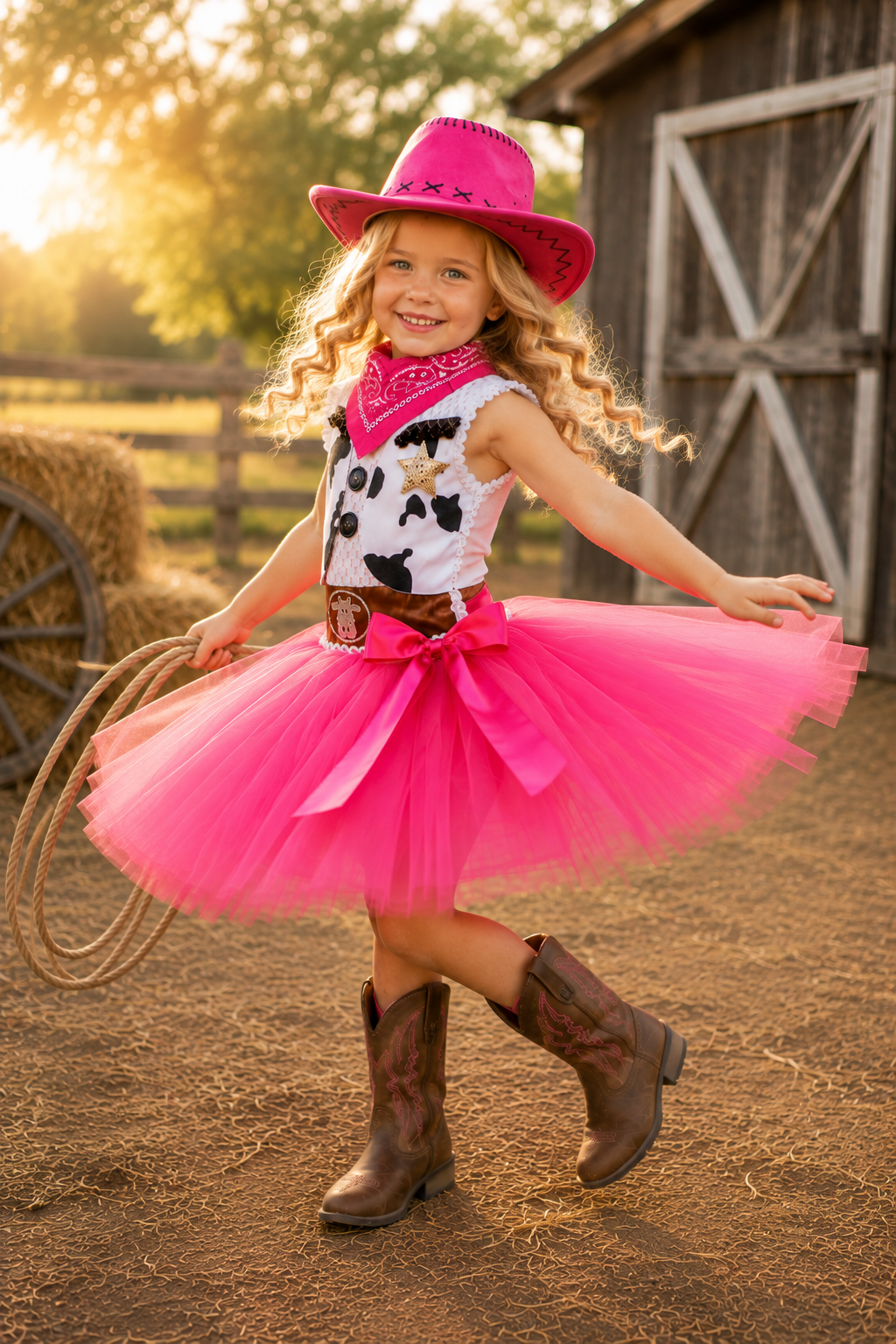 Cowgirl Cutie Tutu Dress Set