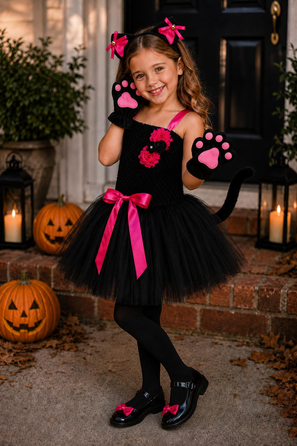 Pretty Kitty Black Cat Tutu Costume & Accessory Set