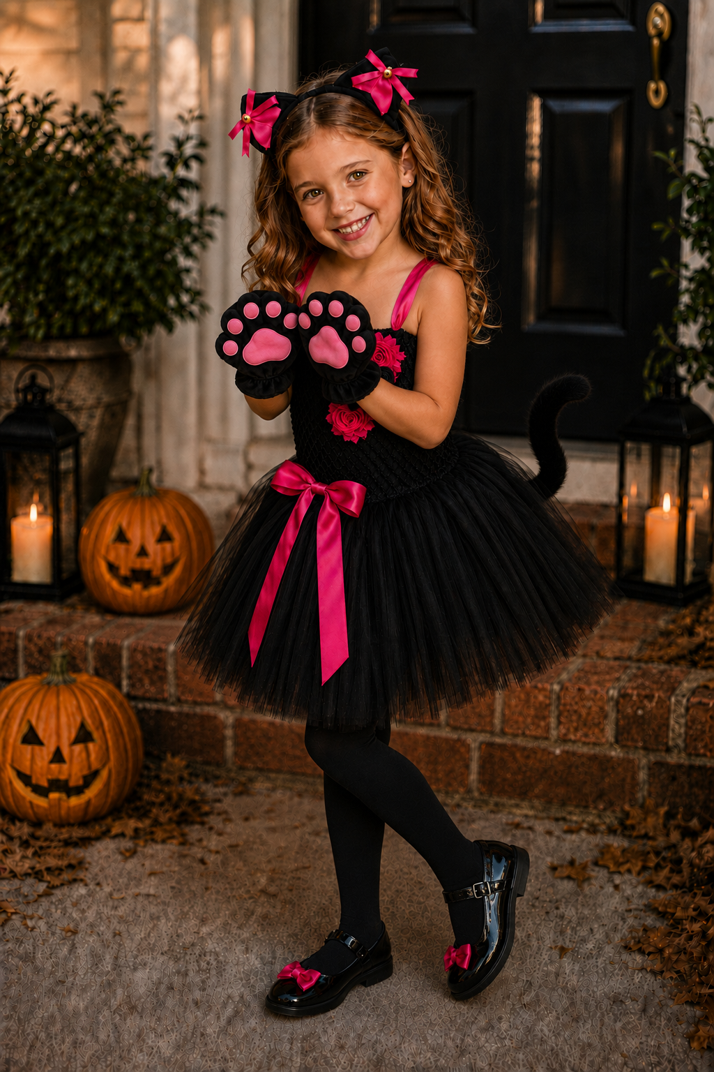 Pretty Kitty Black Cat Tutu Costume & Accessory Set