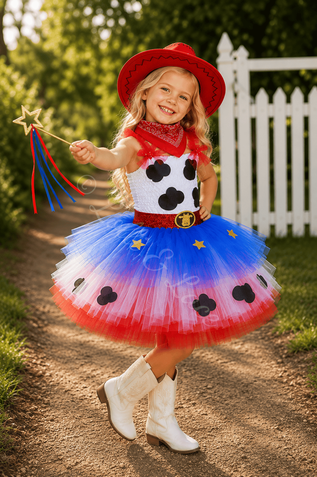 Jessie's Wild West Tutu Dress Set