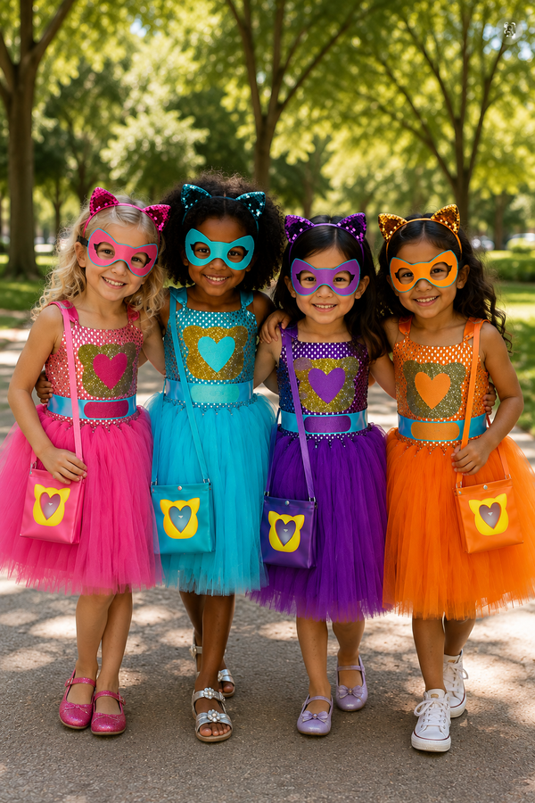 Super Kitties Hero Squad Tutu Dress & Accessory Set