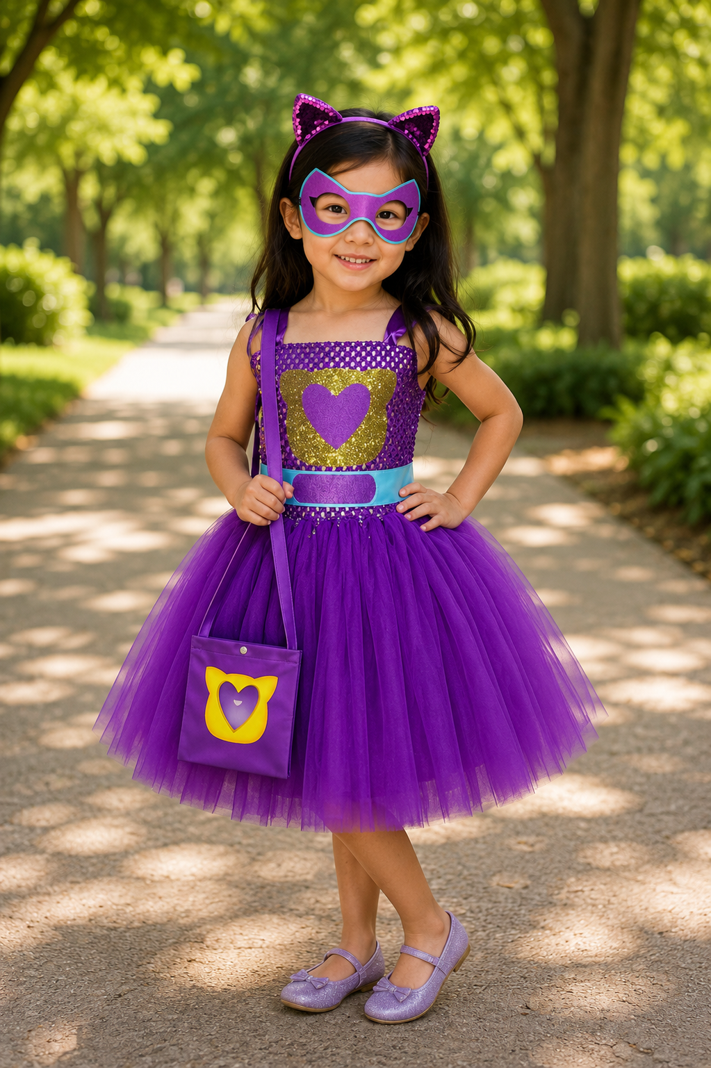Super Kitties Hero Squad Tutu Dress & Accessory Set