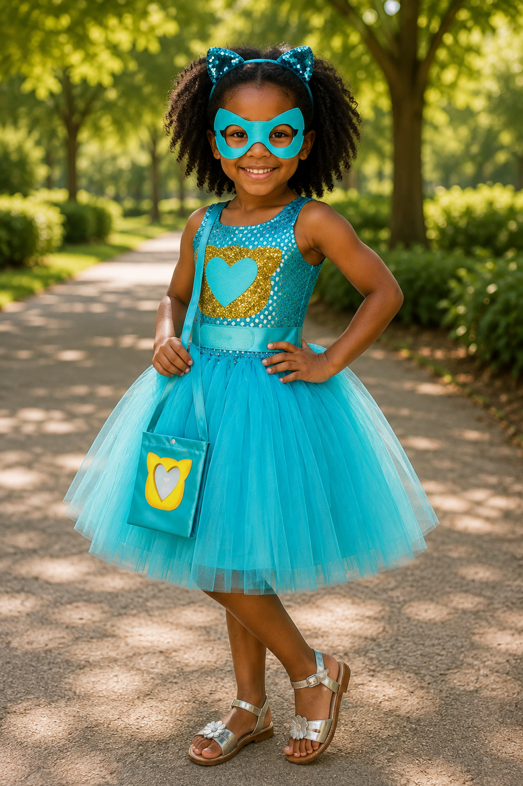 Super Kitties Hero Squad Tutu Dress & Accessory Set