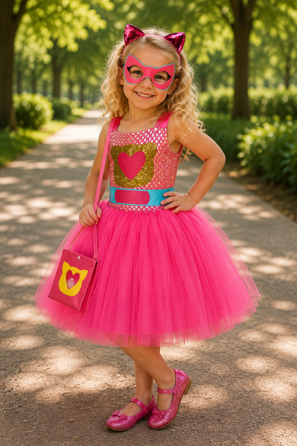 Super Kitties Hero Squad Tutu Dress & Accessory Set
