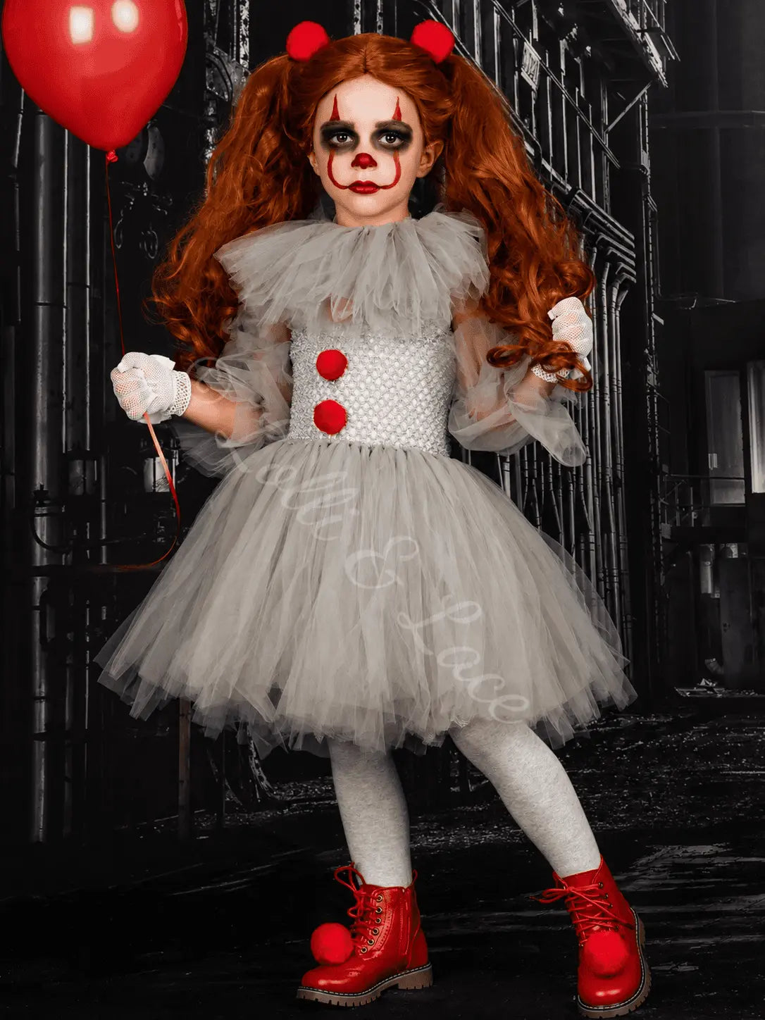 Pennywise's Twisted Carnival Tutu Dress & Accessory Set Lolli & Lace