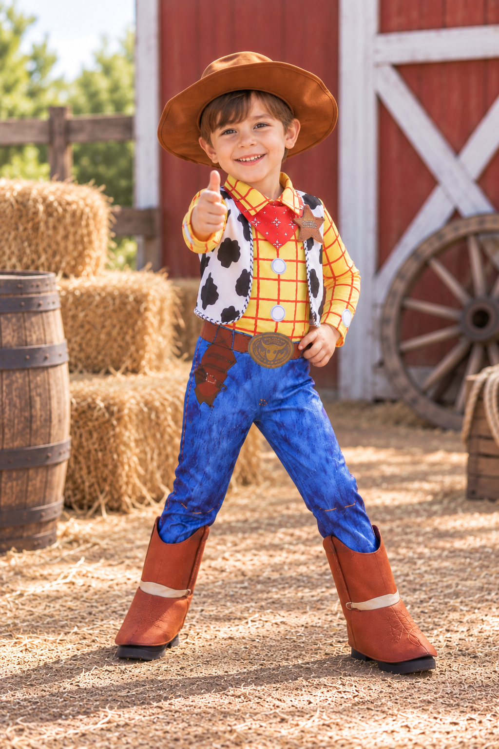 Woody Toy Story Cowboy Adventure Boys Costume & Accessory Set