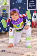 Buzz Lightyear Toy Story Space Ranger Adventure Boys Costume & Wing Set