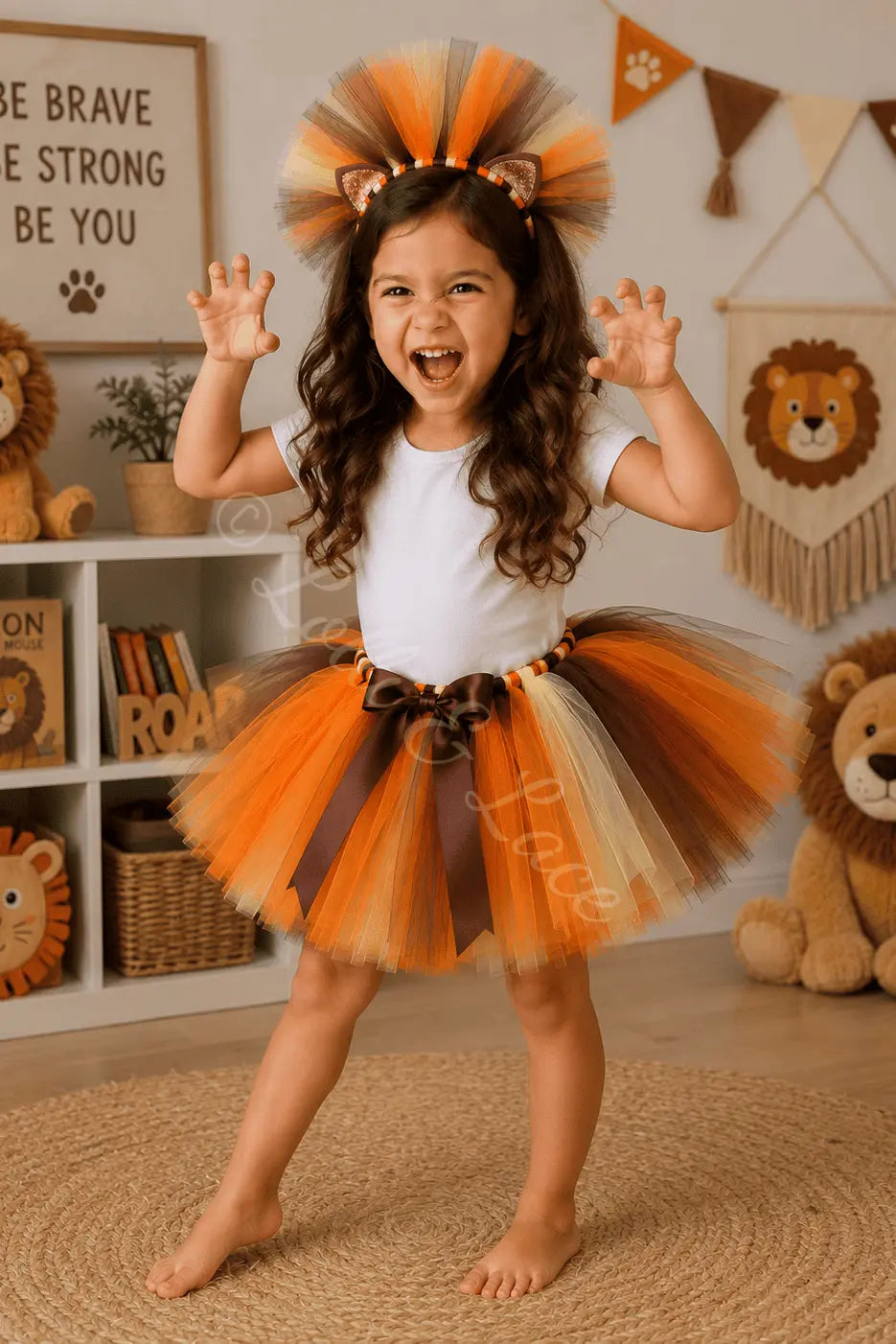 Little Lionheart Tutu & Headband Set Lolli & Lace