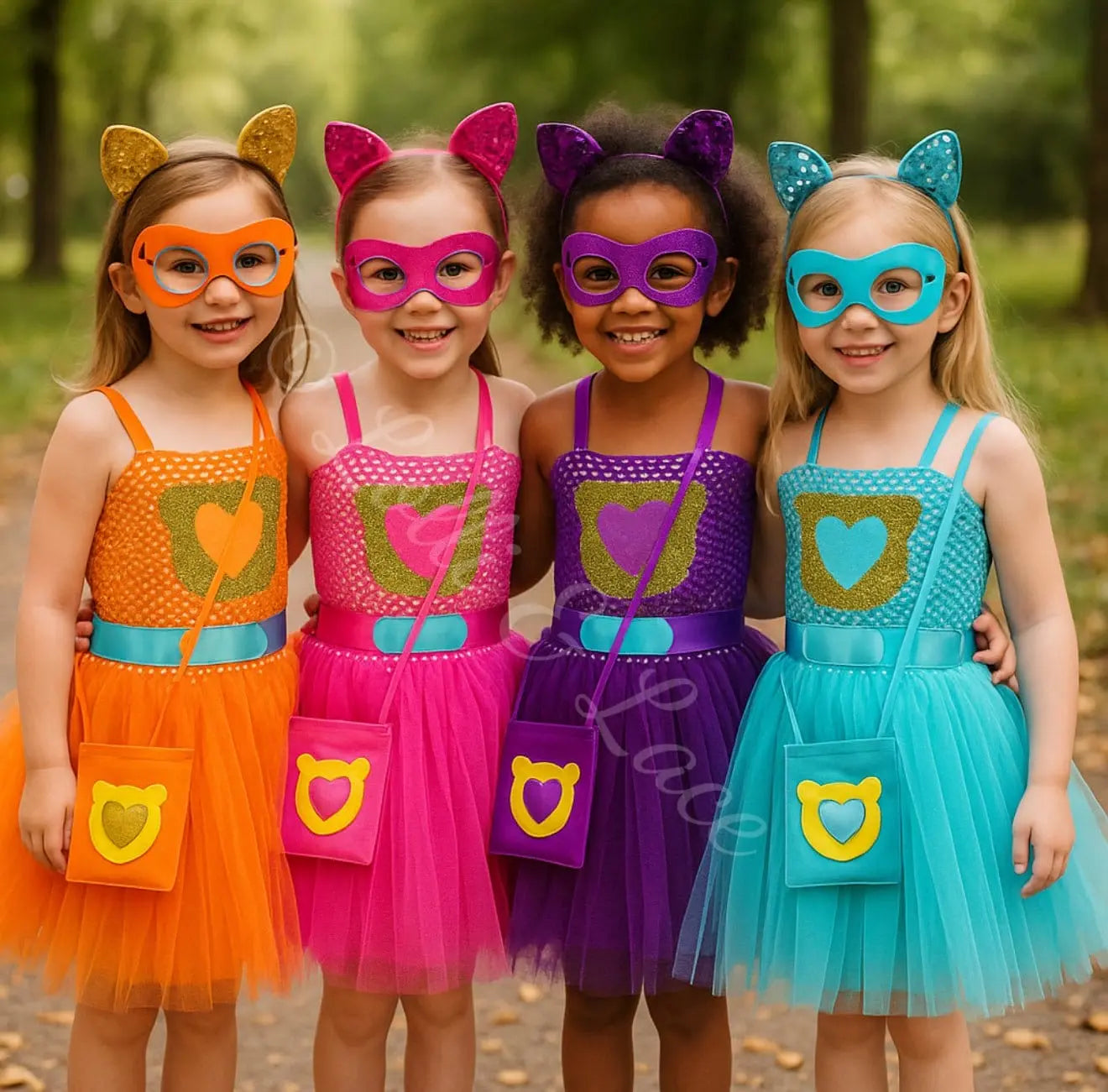 Super Kitties Hero Squad Tutu Dress & Accessory Set Lolli & Lace