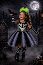 Beetlejuice Strange & Unusual Tutu Dress & Accessory Set