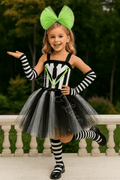 Beetlejuice Strange & Unusual Tutu Dress & Accessory Set