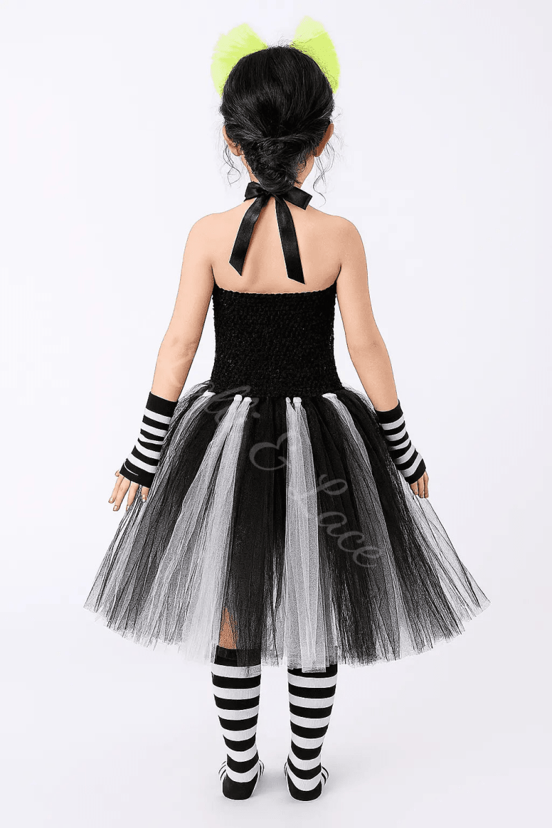 Beetlejuice Strange & Unusual Tutu Dress & Accessory Set
