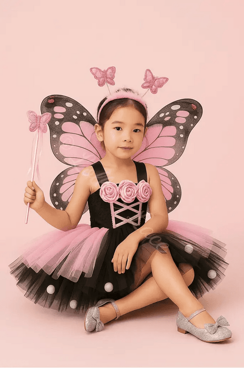 Blushing Butterfly Dreams Tutu Dress & Accessory Set