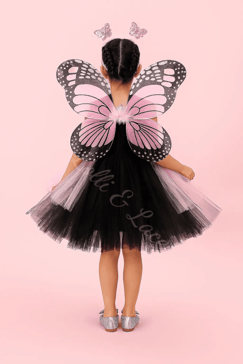 Blushing Butterfly Dreams Tutu Dress & Accessory Set
