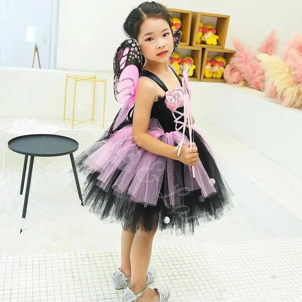 Blushing Butterfly Dreams Tutu Dress & Accessory Set