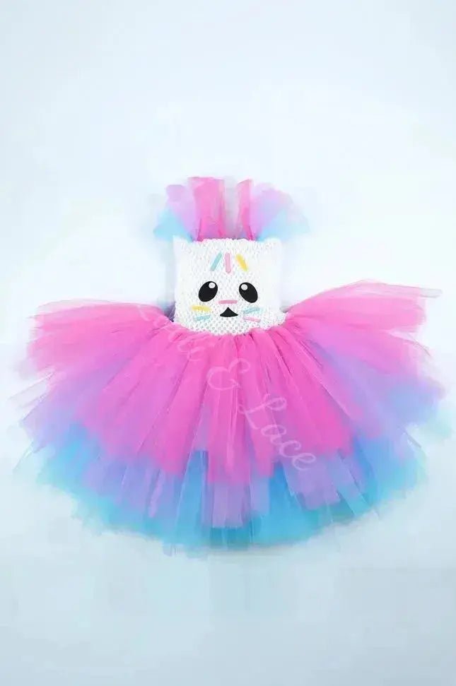Cakey's Sweet Sprinkle Tutu Dress & Kitty Ear Headband Set