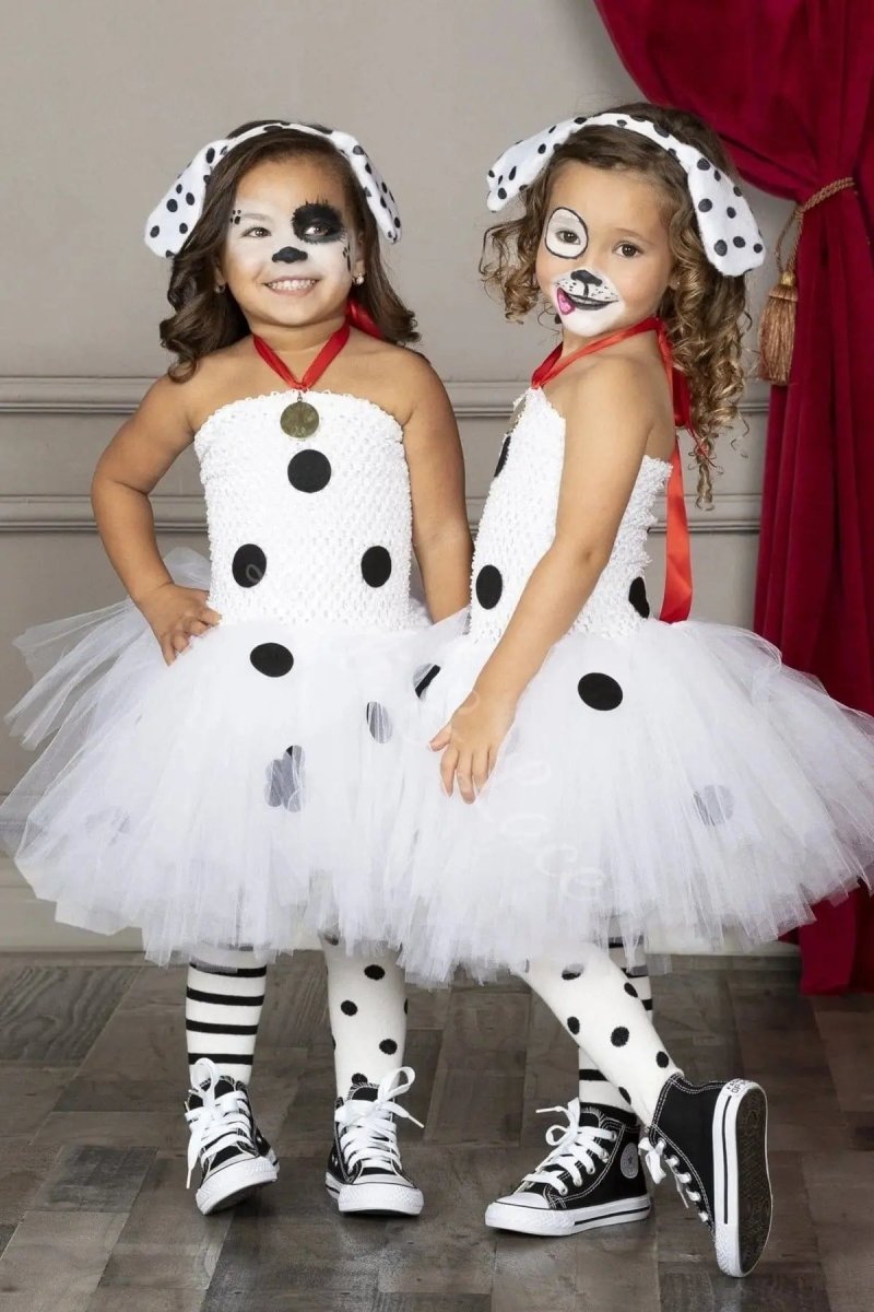 Dottie's Puppy Parade Tutu Dress & Dalmatian Accessory Set
