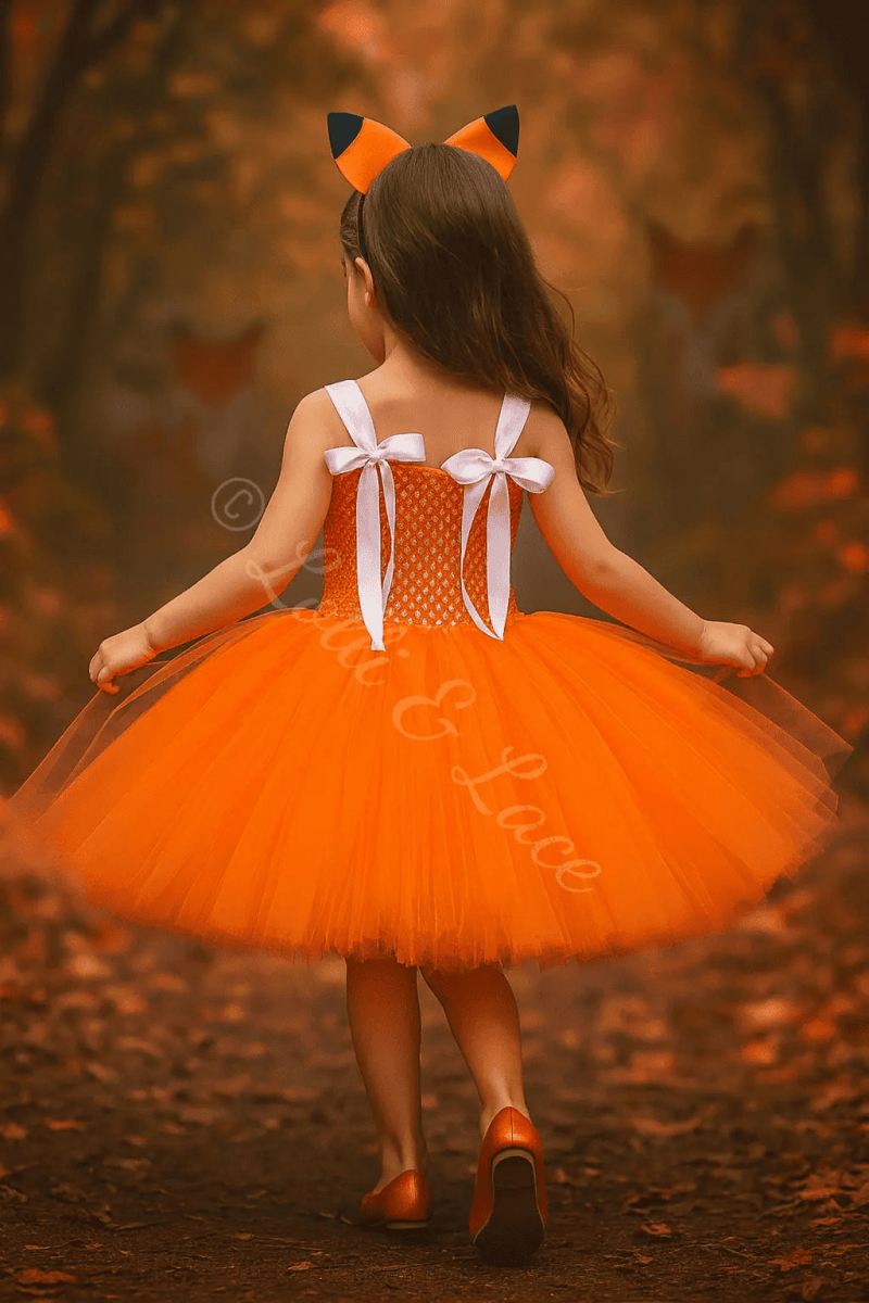 Foxy Fairytale Tutu Dress & Headband Set
