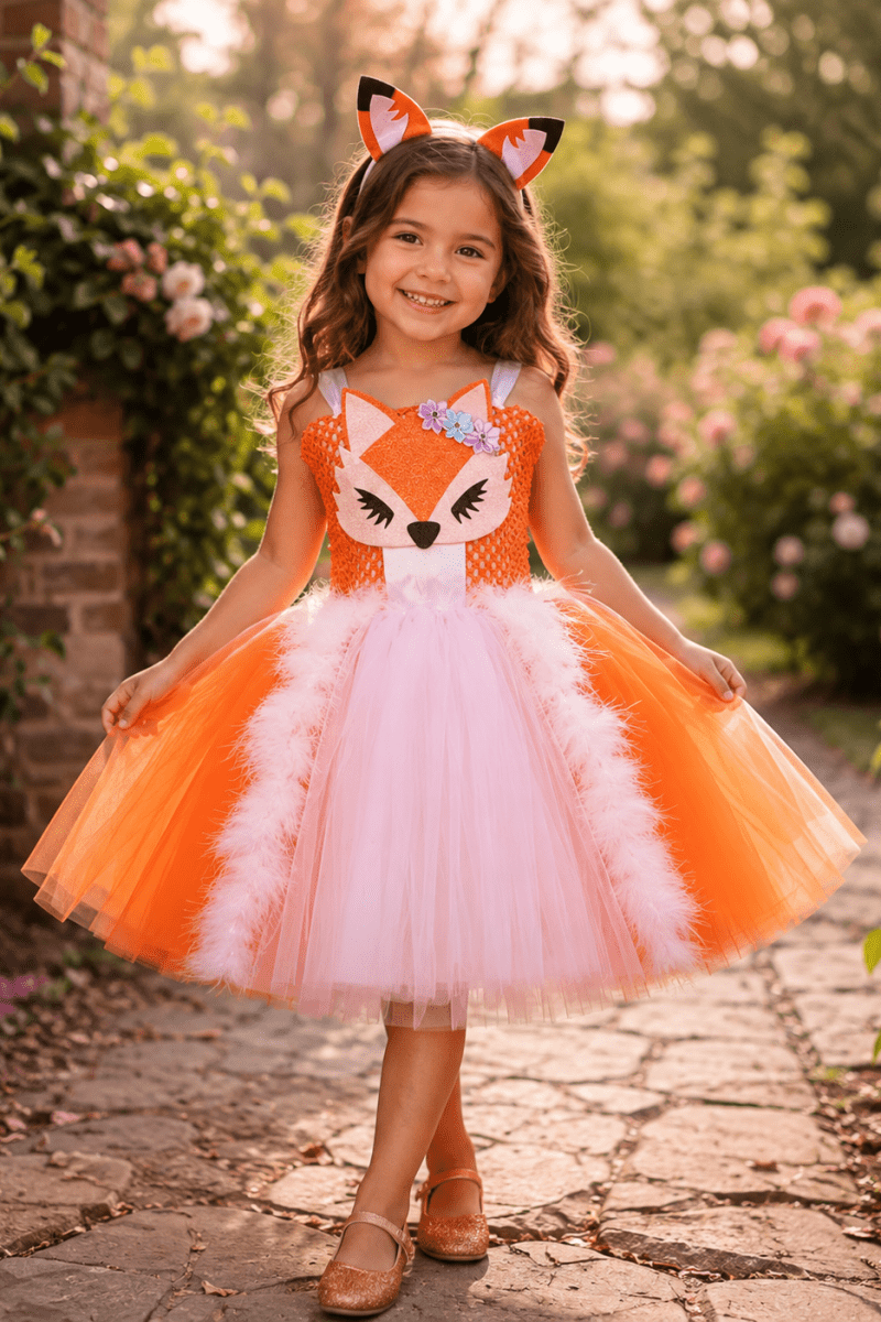 Foxy Fairytale Tutu Dress & Headband Set