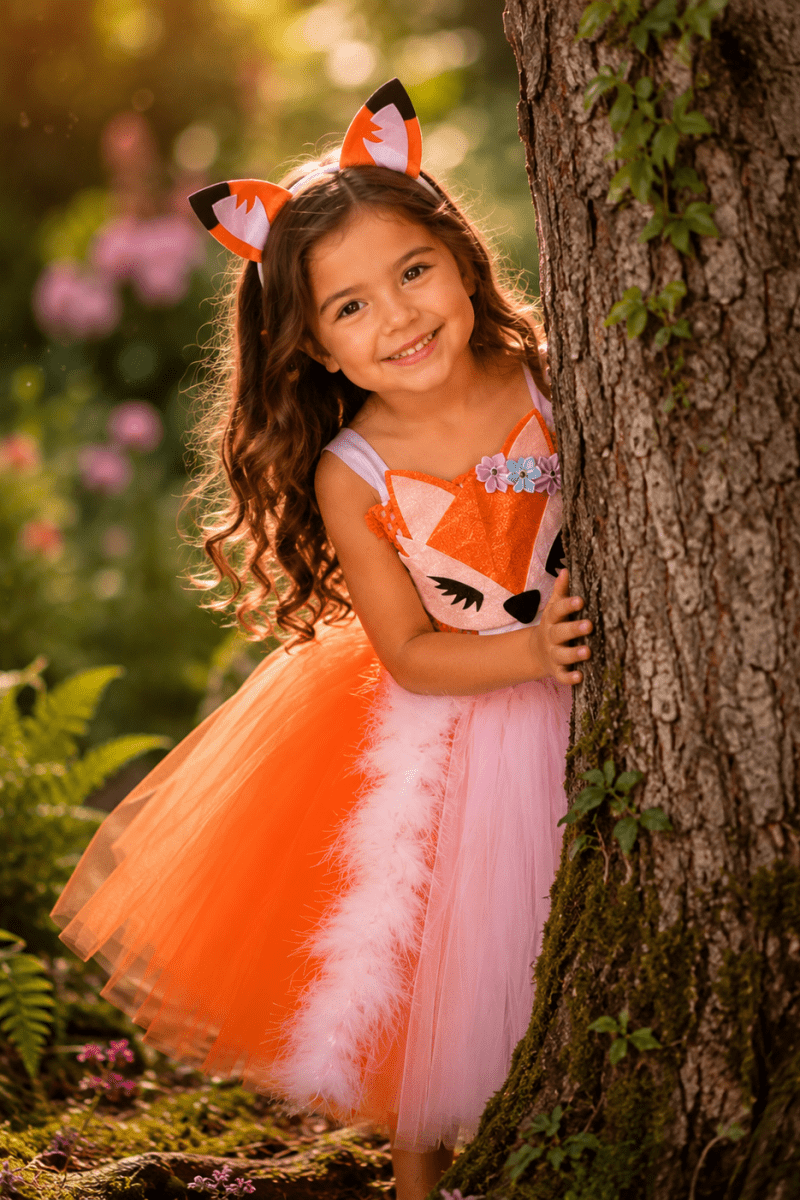 Foxy Fairytale Tutu Dress & Headband Set