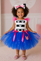 Gabby's Magical Kitty Tutu Dress & Cat Ear Headband Set – Dollhouse Inspired Costume for Girls