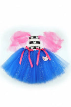Gabby's Magical Kitty Tutu Dress & Cat Ear Headband Set – Dollhouse Inspired Costume for Girls