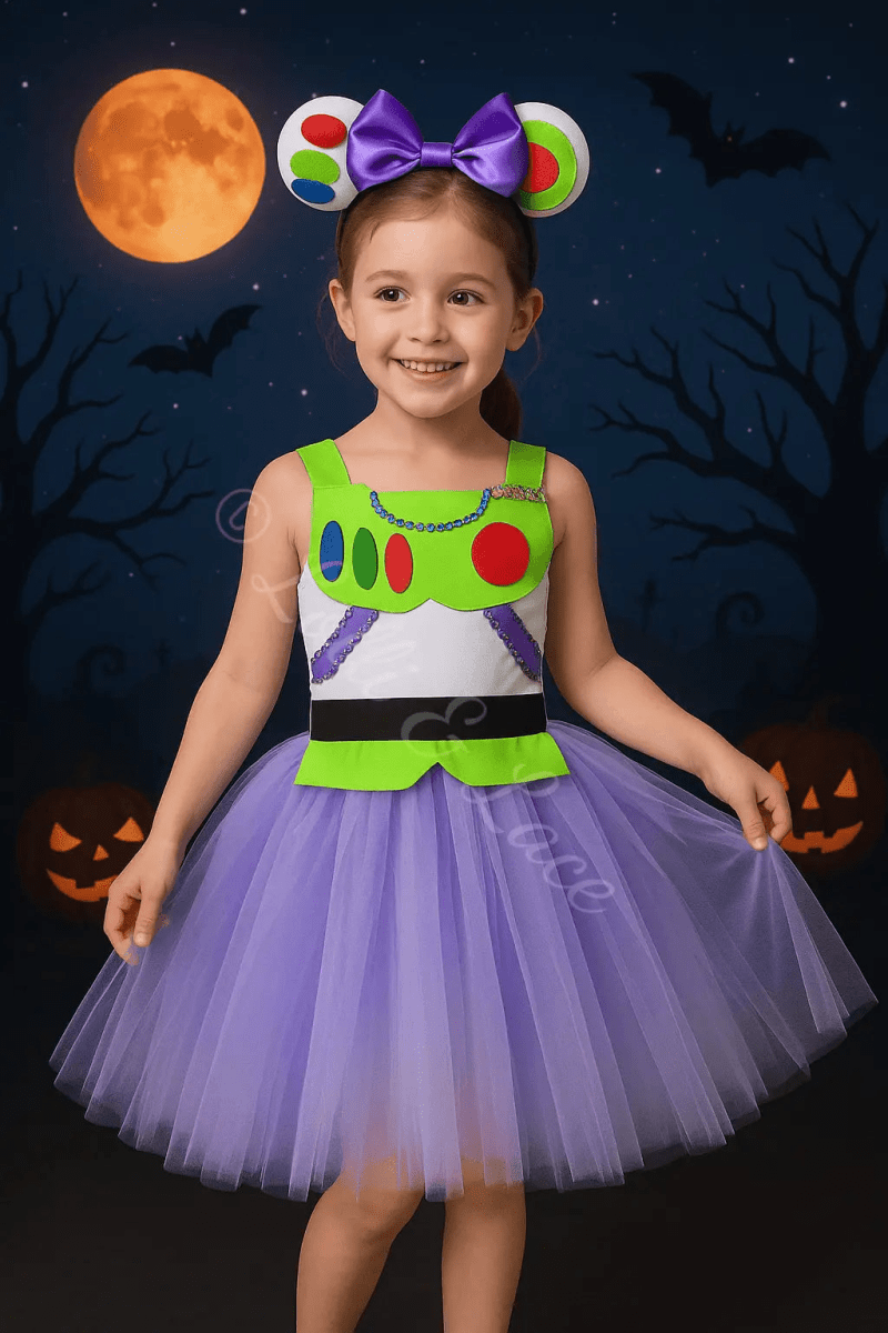 Galaxy Ranger Twirl Dress & Headband Set